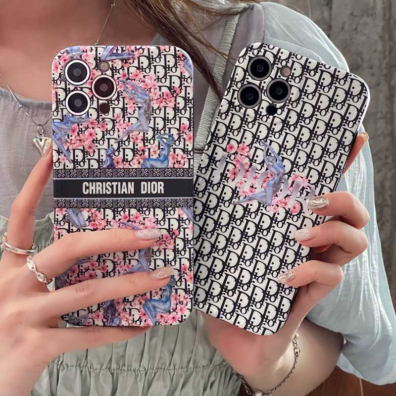 Luxury IMD Case HP iP iPhone X Xr Xs Max14 Plus+Apple11 12 13 Pro Max Sarung Silikon Wanita Casing Handphone Christian Dior Offcial Style