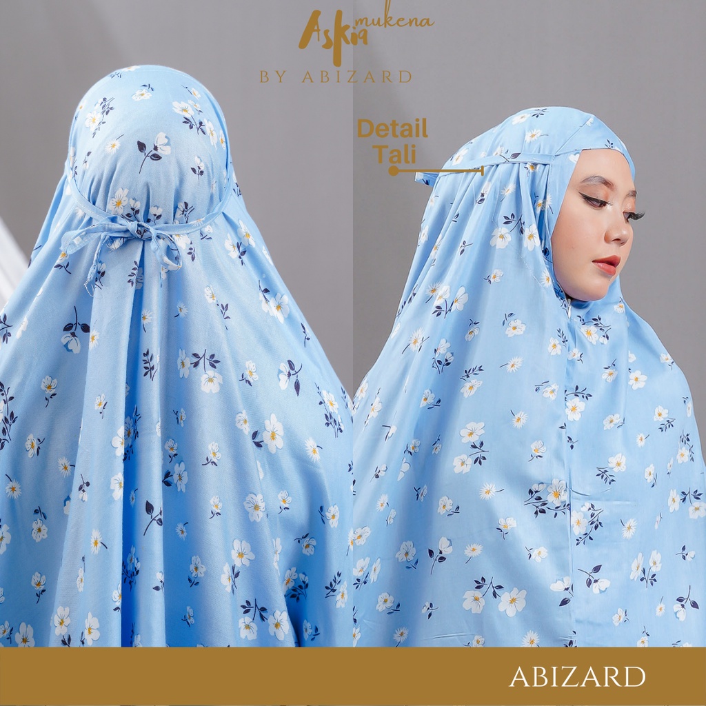 Abizard Mukena Dewasa Traveling 2 in 1 ASKIA Variasi Rampel Jumbo