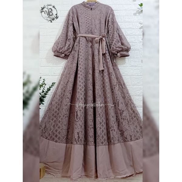 YDDC - GAMIS PESTA BISHOP BY OZIAS GAMIS PESTA BROKAT IMPORT