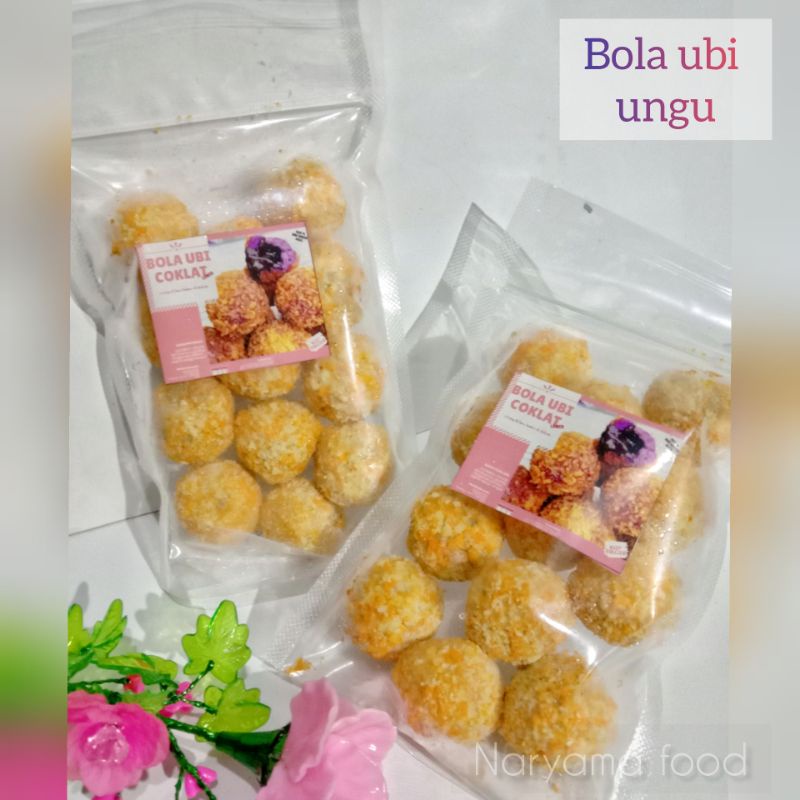 

bola ubi ungu isi coklat isi 12