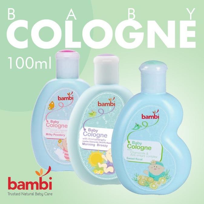 Bambi Baby Cologne 100Ml Aromatherapy Parfume Bayi