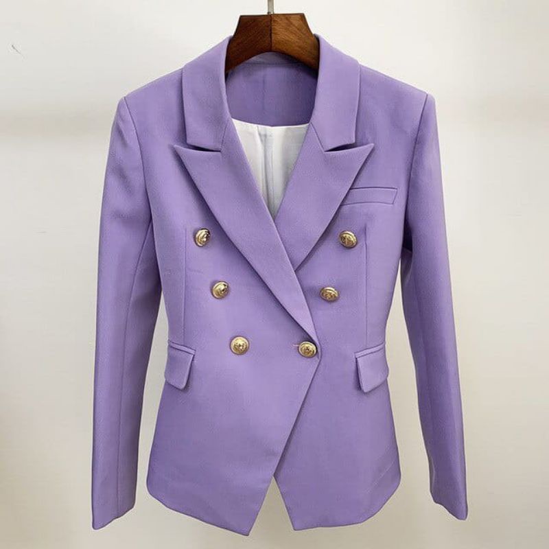 BLAZER FORMAL LILAC/JAS WANITA KOREA/BLAZER KANTOR WANITA/JAS KANTOR WANITA