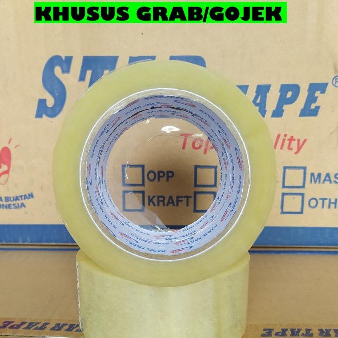 

lakban bening uk. 45mm x 100 yard ( 2 inch ) JUAL