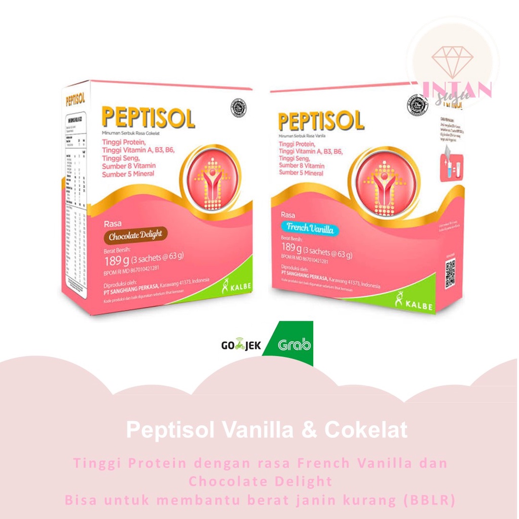 

Peptisol Cokelat Vanila Susu BBLR