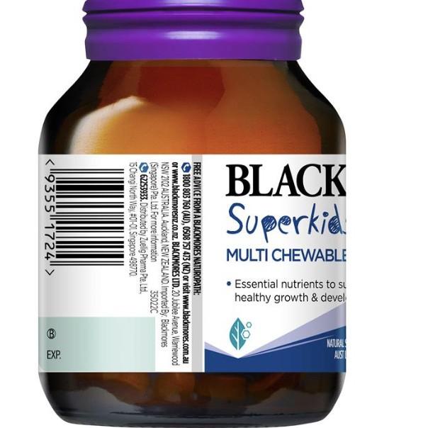 GRATIS ONGKIR Blackmores Superkids Super Kids Multi - Immune - Omega Brain Fish Oil Chewable isi 50/