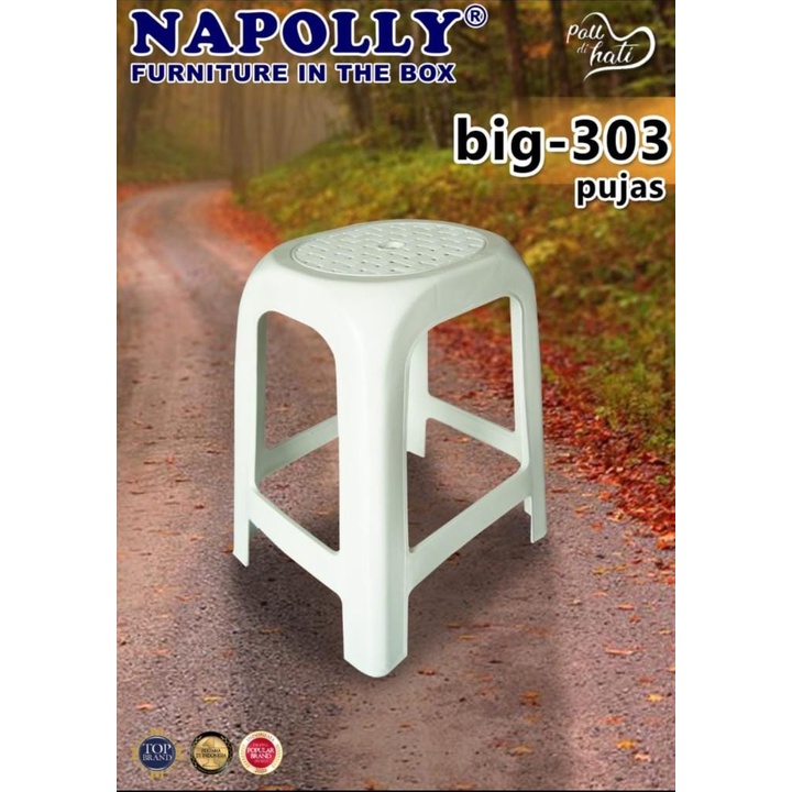 kursi baso plastik napolly big 303