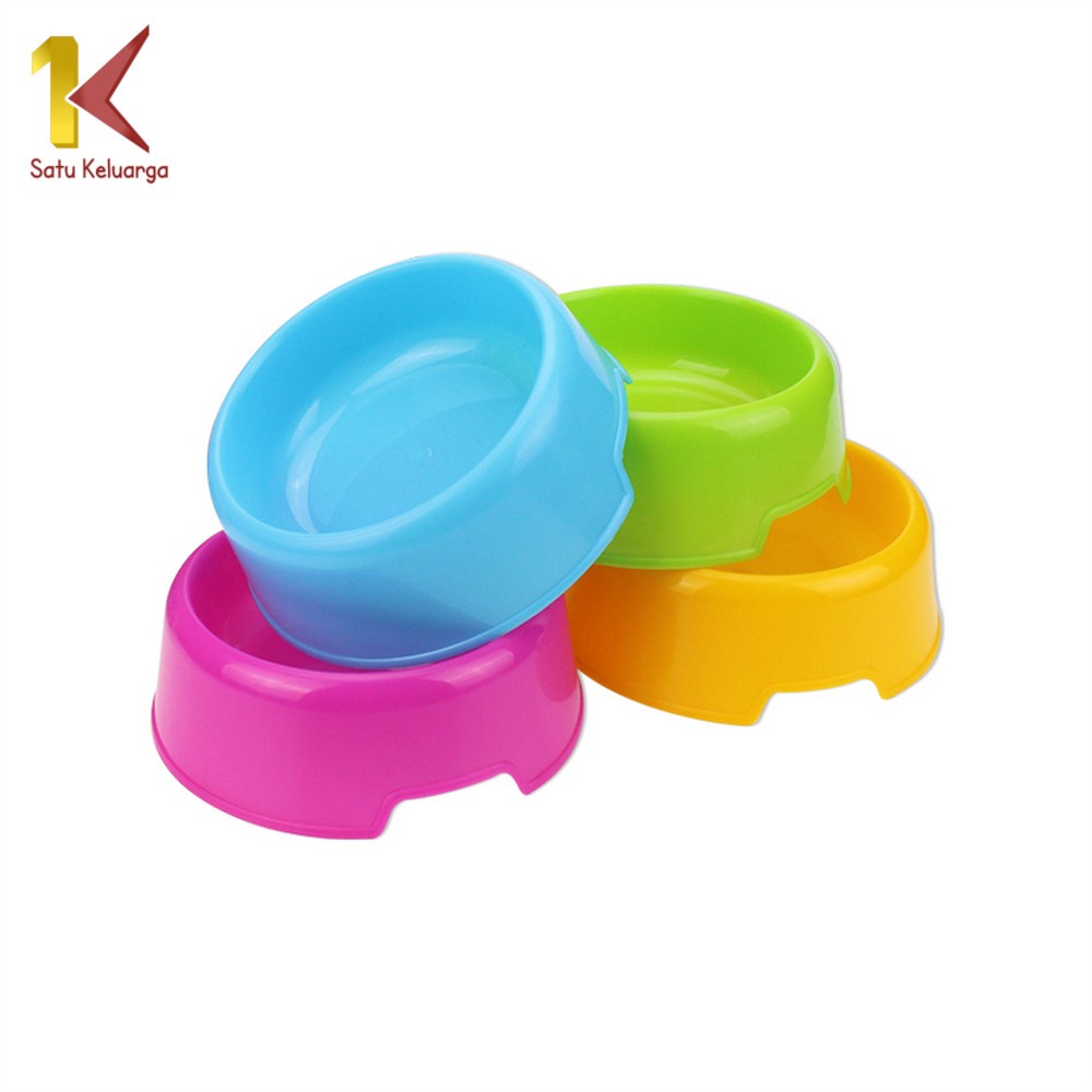 Satu Keluarga Tempat Makan Kucing C577 Mangkok Single Bowl Tempat Makan Minum Hewan Kucing Anjing An