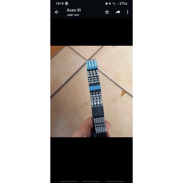 Fanbelt Vanbelt BANDO AC Spin Diesel 4PK773 merk Mando Korea 55574314