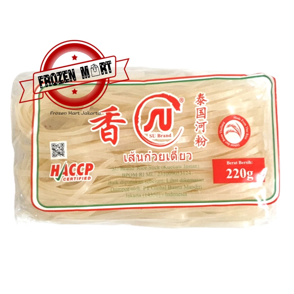 

SU BRAND Kwetiaw Instant 220 Gr