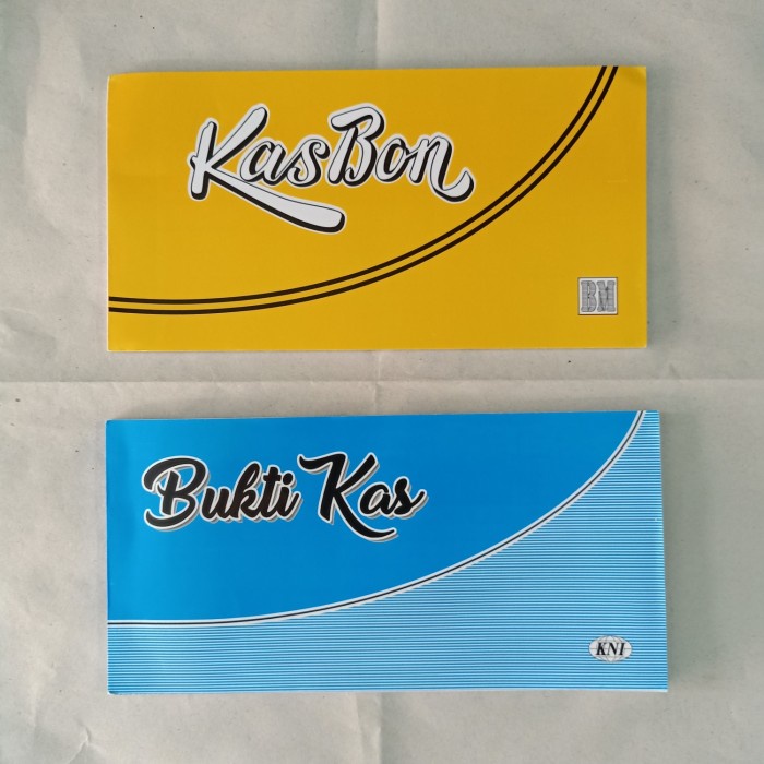 Buku Bukti Kas KNI (PCS)