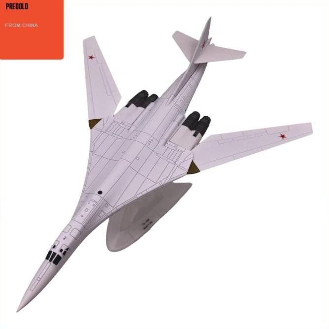 Miniatur Diecast Pesawat Tempur Bomber 3D Skala 1 / 200 Untuk