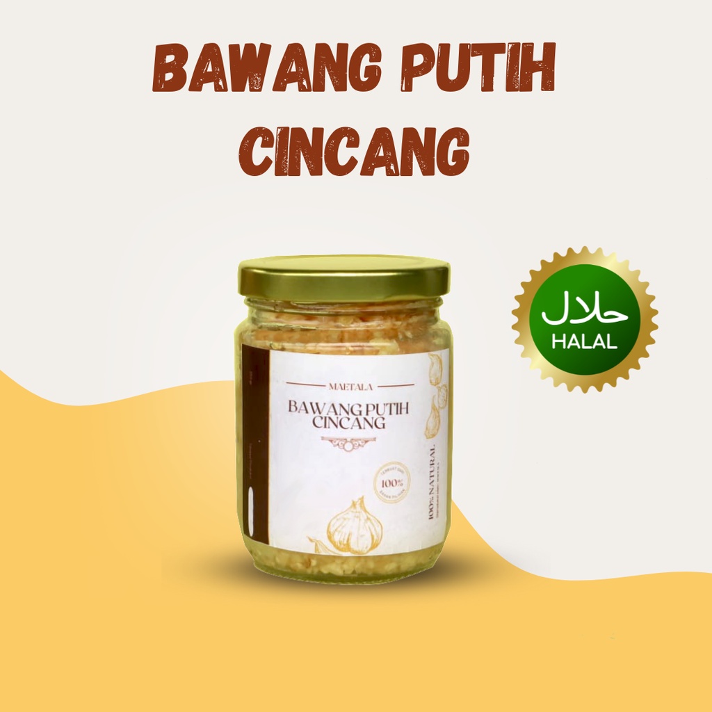 

Bawang Putih Cincang dalam Minyak // Minced Garlic in Oil