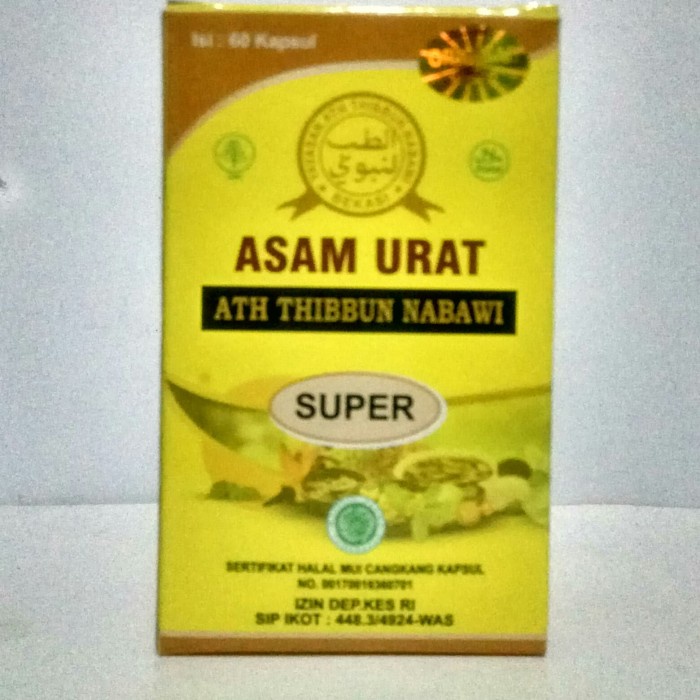 Obat Herbal Asam Urat Super Ath thibbun nabawi