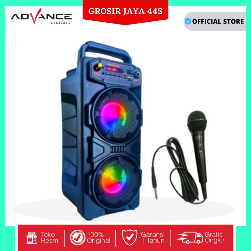 Speaker Advance S-52 / Speaker Portable Advance S52 With Mic Cable