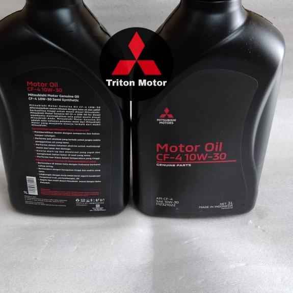 Oli Diesel / Oil Mesin CF-4 10W-30 (Asli Mitsubishi) Pajero Sport