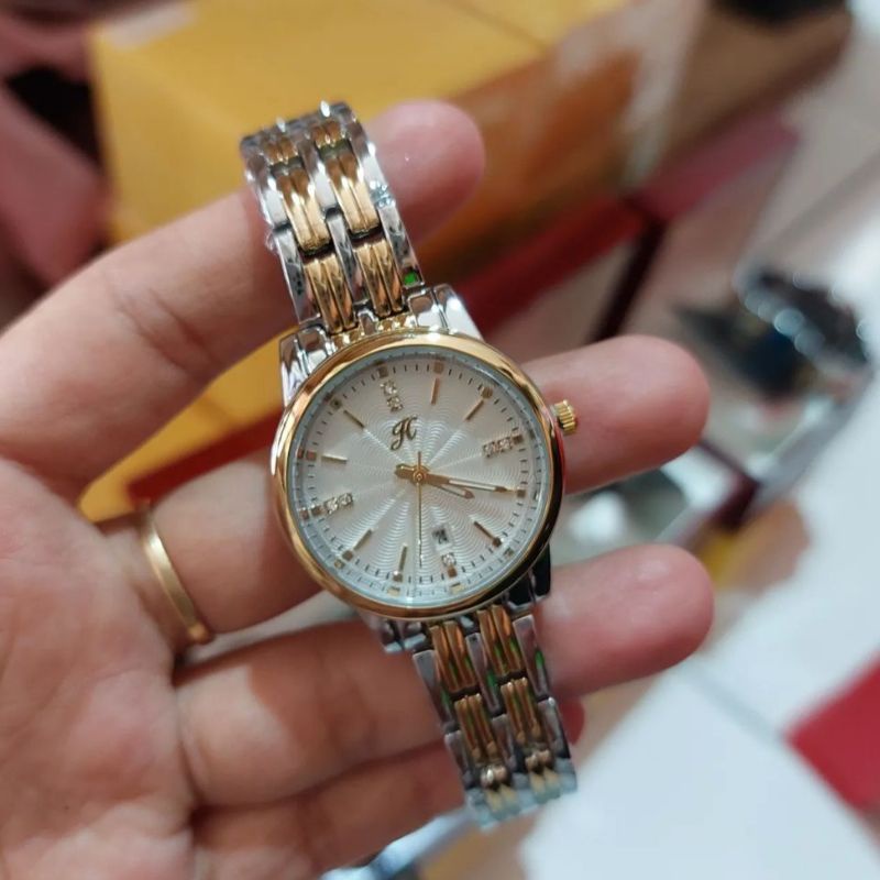 Free Box Kayu Jh 6003 Jims Honey Jam Tangan Couple Pria Wanita Harga Satuan