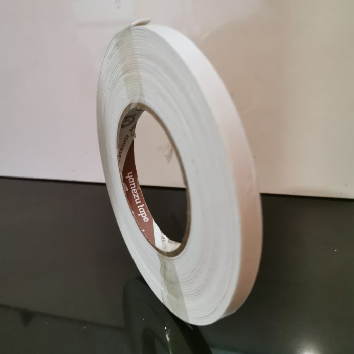 

}}}}}}] Single Tape Foam Putih , ukuran 10 mm x 10 Meter, tebal 1 mm