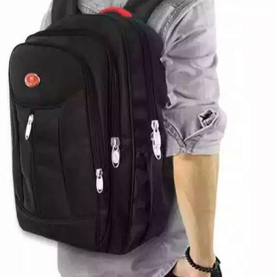 Bag Pack Polo Resleting Tengah, Tas Ransel Polo, Tas Pria, Tas Murah