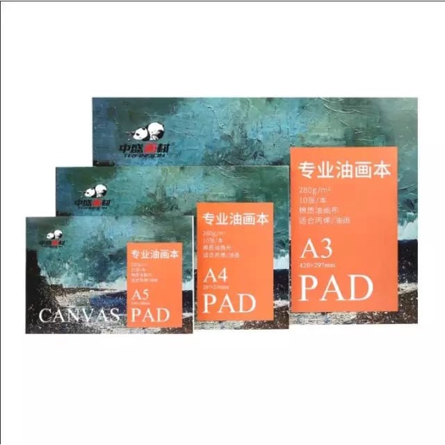 

Transon Canvas Pad A3 280Gsm 10 Lembar