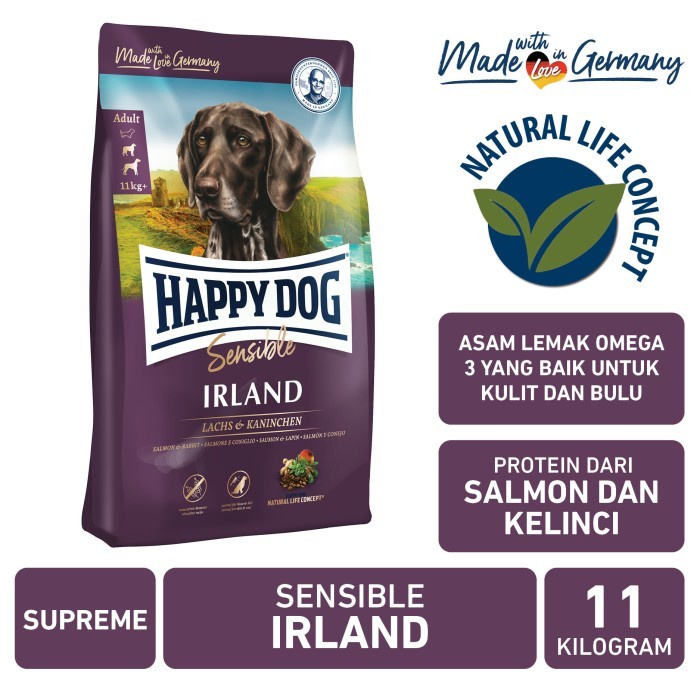 Happy Dog Supreme Sensible Irland 11kg - Makanan Anjing