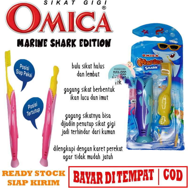 Sikat gigi anak MARINE  / Sikat gigi shark