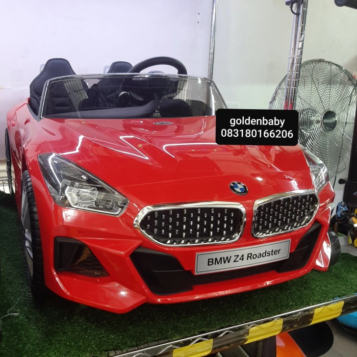 JOK KULIT mobil mainan anak aki BMW z4 roadster lisensi xxl pliko
