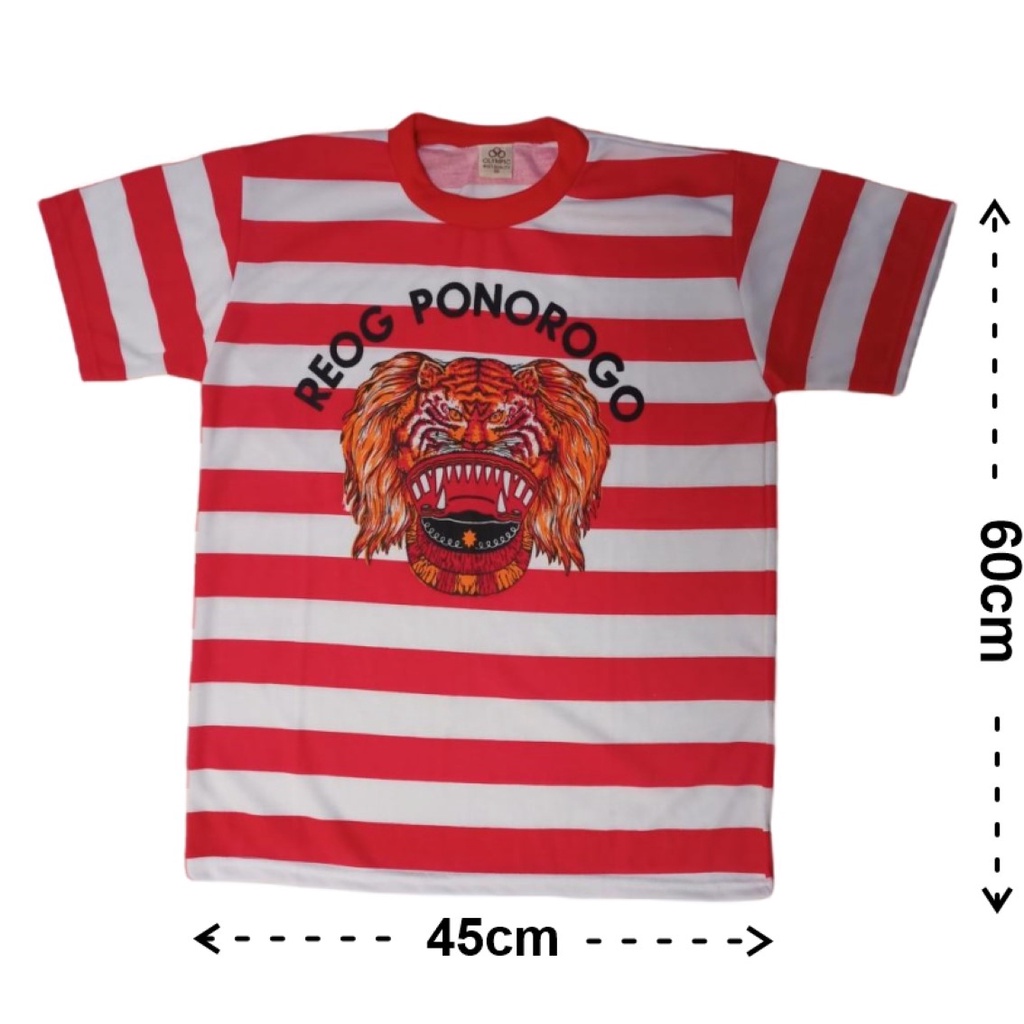 [TERMURAH!!!] Baju Reog Dewasa | Kaos Reog Ponorogo Dewasa | Kaos Lorek | Kaos Reog dewasa asli | Baju Reog anak Laki laki