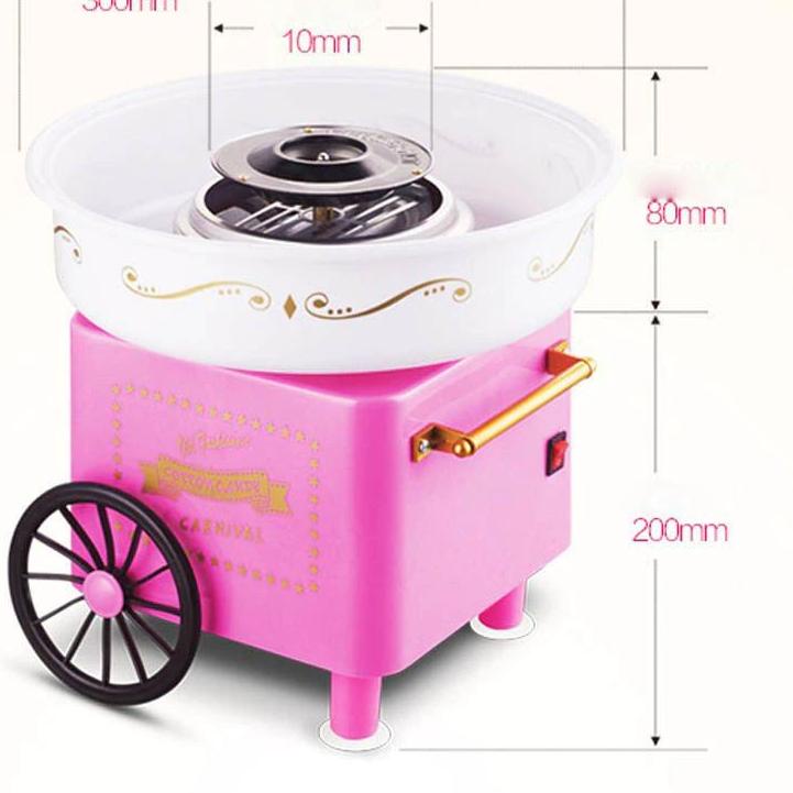 New Stock alat pembuat gula gula kapas cotton candy maker alat bikin gulali
