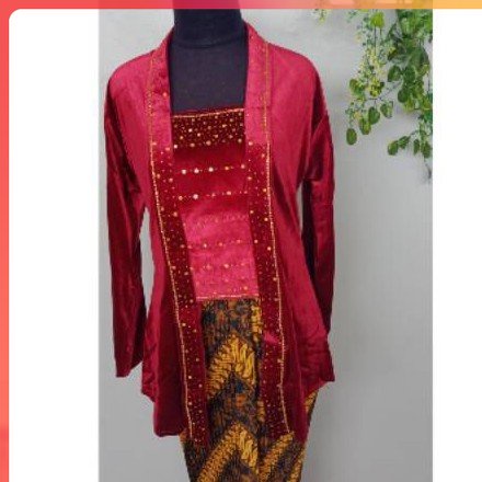 Atasan Kebaya Kutubaru Bludru Payet Kebaya Bludru