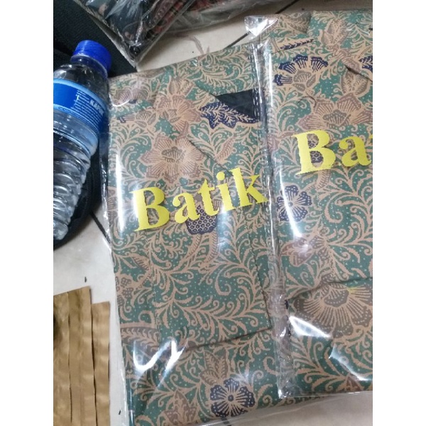 Kemeja Batik Pria Hijau Sage Green BISA COUPLE ANAK