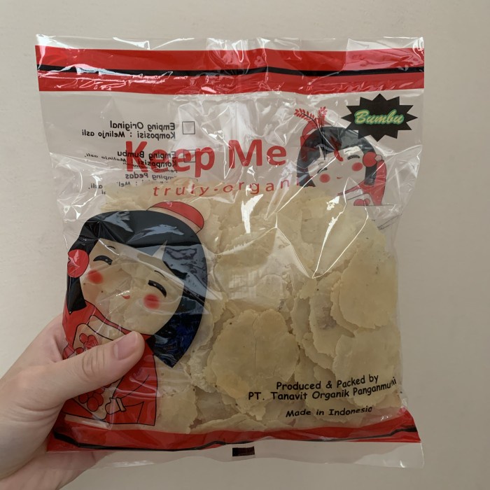 

NEW Emping Melinjo Berbumbu (Sweet) by Keep Me Fit - Truly Organic