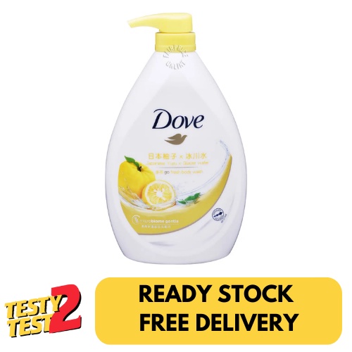 Jual Dove Go Fresh Body Wash Japanese Yuzu 1L Shopee Indonesia