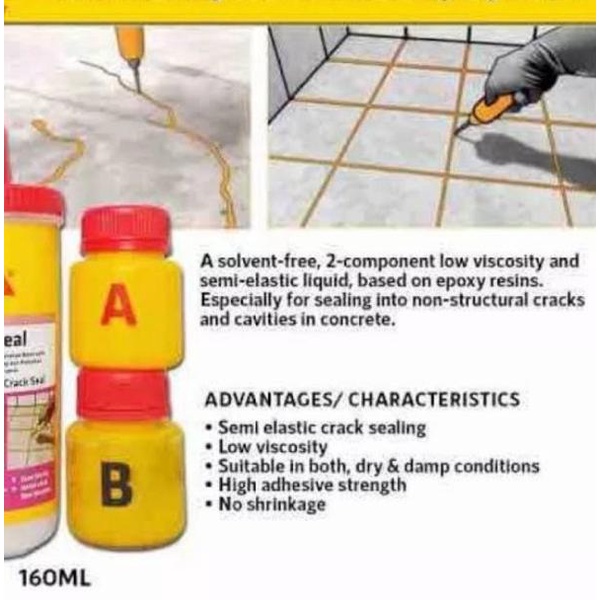 SIKA CRACK SEAL / SIKADUR 20 - 160 ML