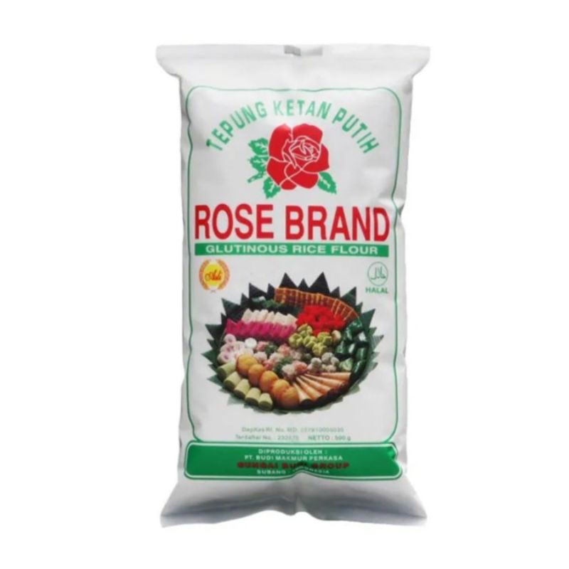 

Rose Brand Tepung Ketan Putih [500 g]