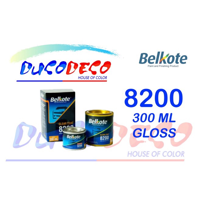 CLEAR BELKOTE 8200 GLOSS 1/4