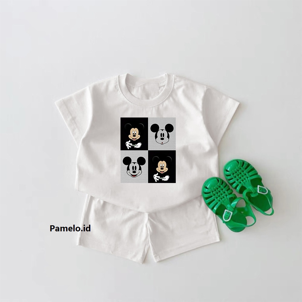 Pamelo.id Set Anak Viral 4 MK / Fashion Anak / Stelan baju anak / Korea Style / Set Balita