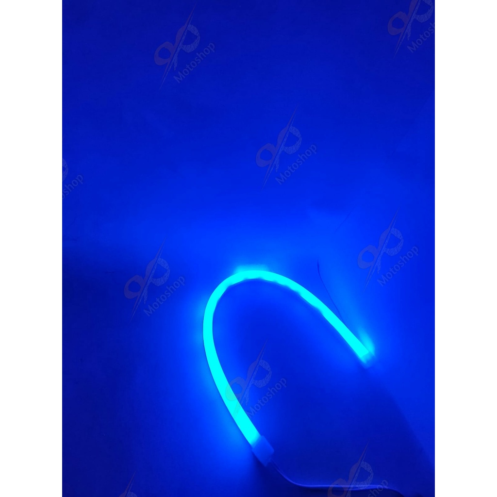 Lampu Led Alis Running 30cm Slim DRL Flexible 30cm Waterproof Termurah Sepasang 2pcs Motor Mobil Wellcome Light