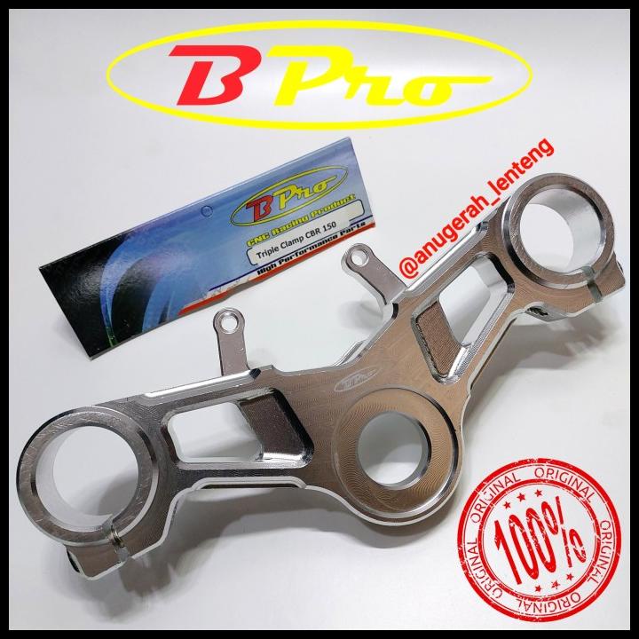 Promo Triple Clamp Bpro Segitiga Atas Stang Bpro Honda Cbr 150 Cbr150