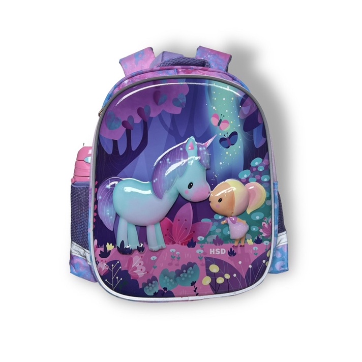Tas ransel pop it jumbo muat untuk buku tulis tas unicorn