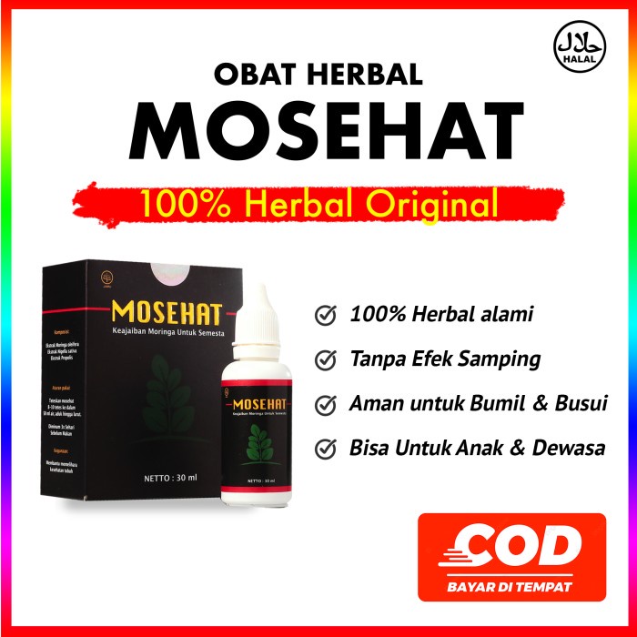 Mosehat - Jamu Tetes Herbal Alami Berkhasiat