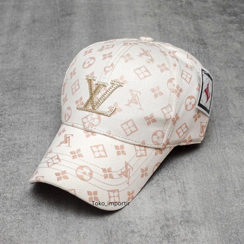 Topi LV Baseball Pria Import Mirror Original Unisex