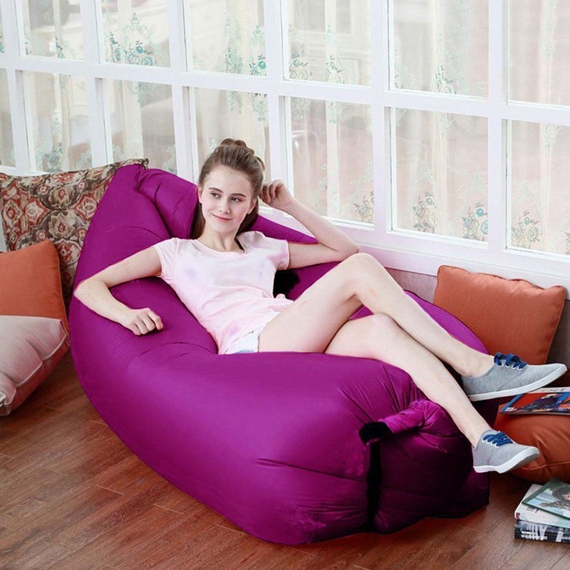 Sofa Angin Inflatable Portable Untuk Camping / Pantai / Piknik - SOSOYO