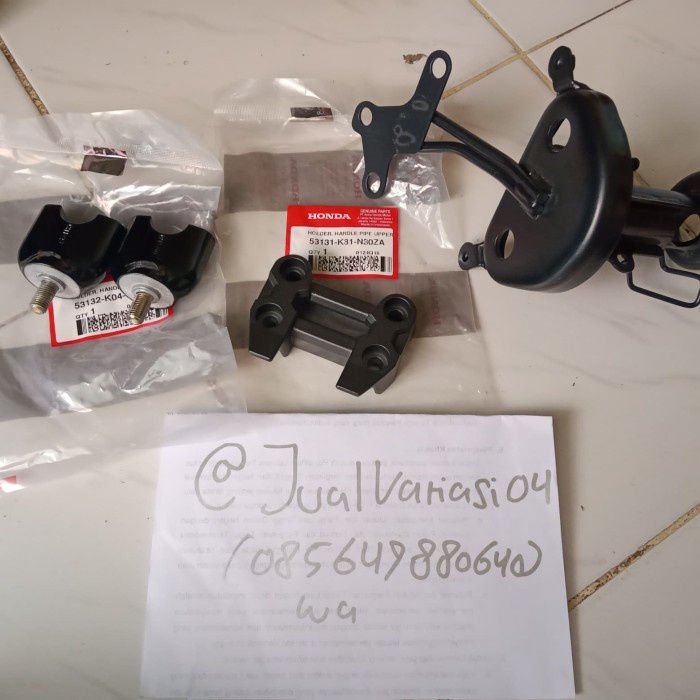 dudukan stang beat street / dudukan stang Honda / paket trondol Honda
