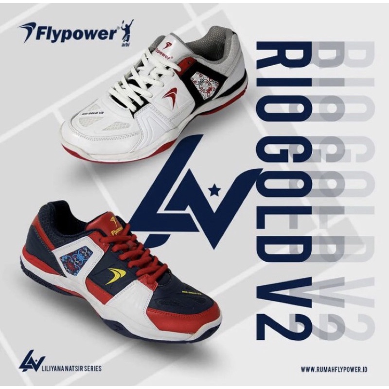 SEPATU FLYPOWER RIO GOLD V2