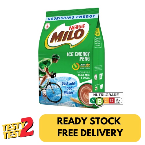 

Milo Instant Chocolate Malt Drink Powder with Milk - Ice Energy 750g