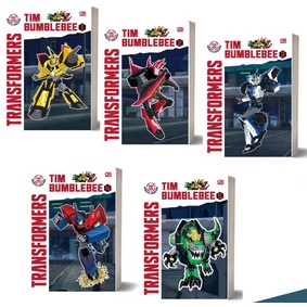 BUKU CERITA ANAK TRANSFORMERS ROBOTS IN DISGUISE: TIM BUMBLEBEE 01// 02//03//4//5 - HASBRO