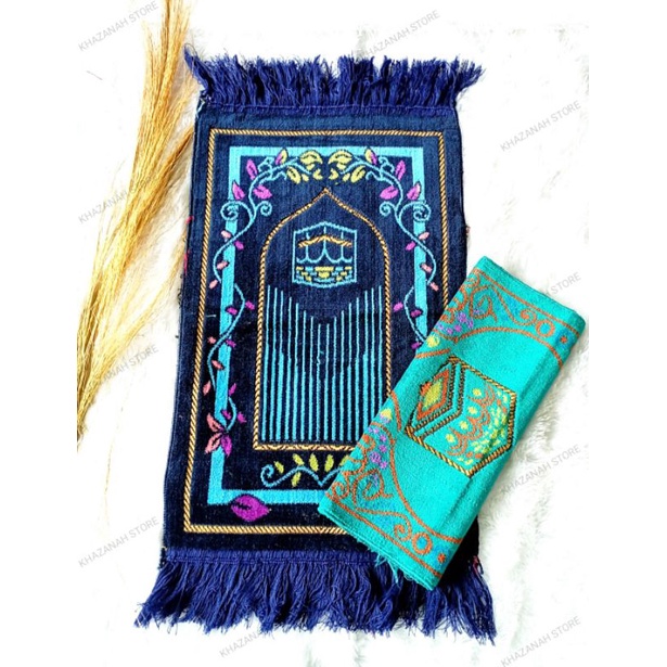 Sajadah Velteksa 2 Muka/ sajadah murah/ sajadah bulu/ sajadah kepala/ sajadahmini