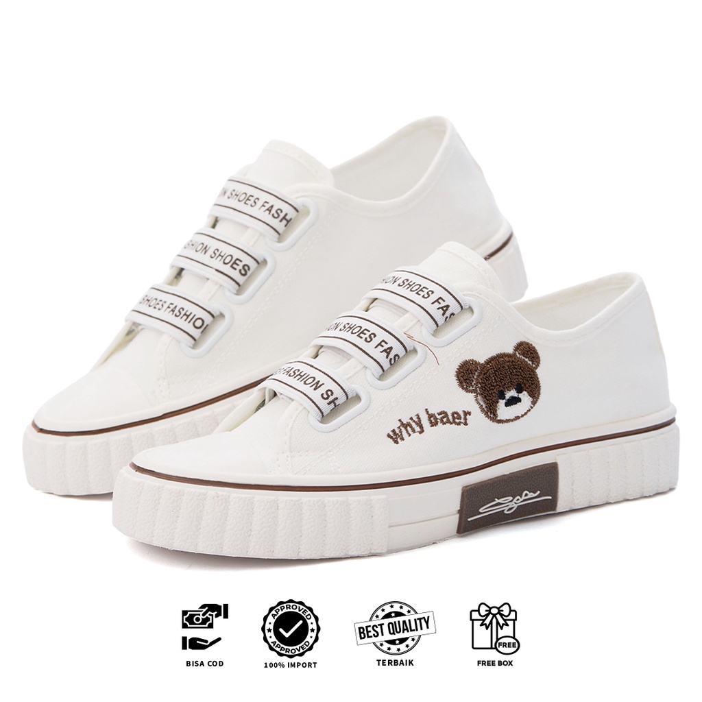 [Original Ber-Hologram] SNEAKYSHOES SENA SEPATU SNEAKERS WANITA FASHION KOREA IMPORT PREMIUM -  882
