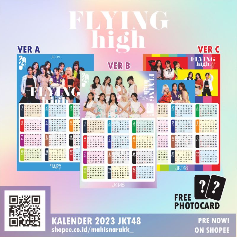 

KALENDER 2023 || JKT48 FLYING HIGH