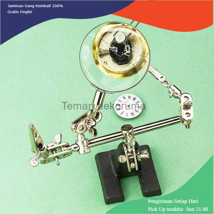 TD-PR2 ZEAST Helping Hand Tool Kaca Pembesar dengan Penjepit - TE-805